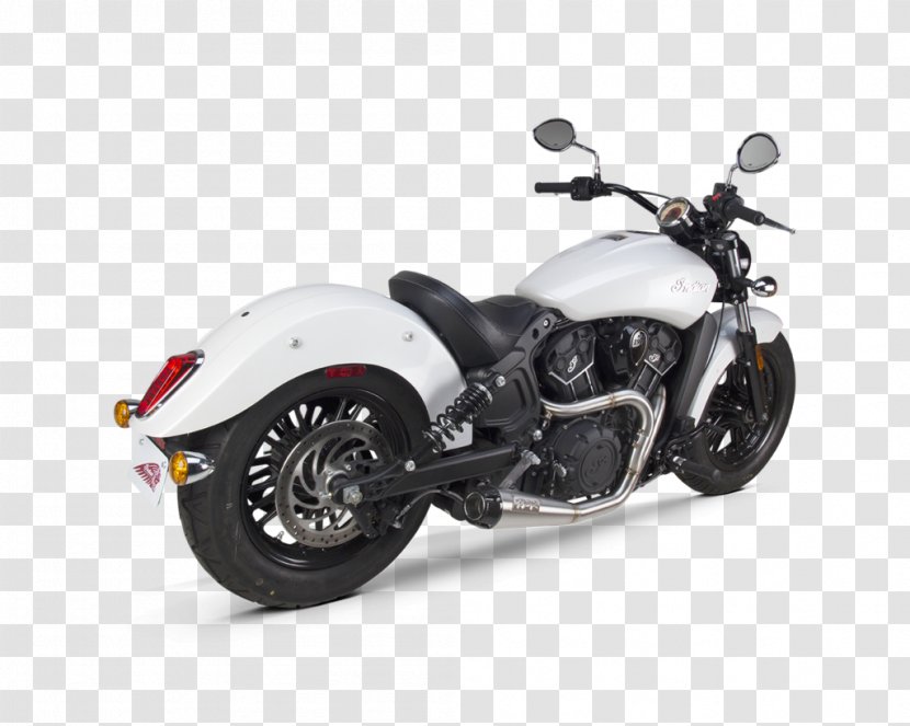 Exhaust System Indian Scout Motorcycle Bobber Transparent PNG