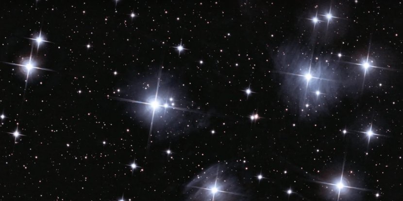 Pleiades Galaxy Star Cluster Sky Astronomy - Messier 82 - Space Transparent PNG