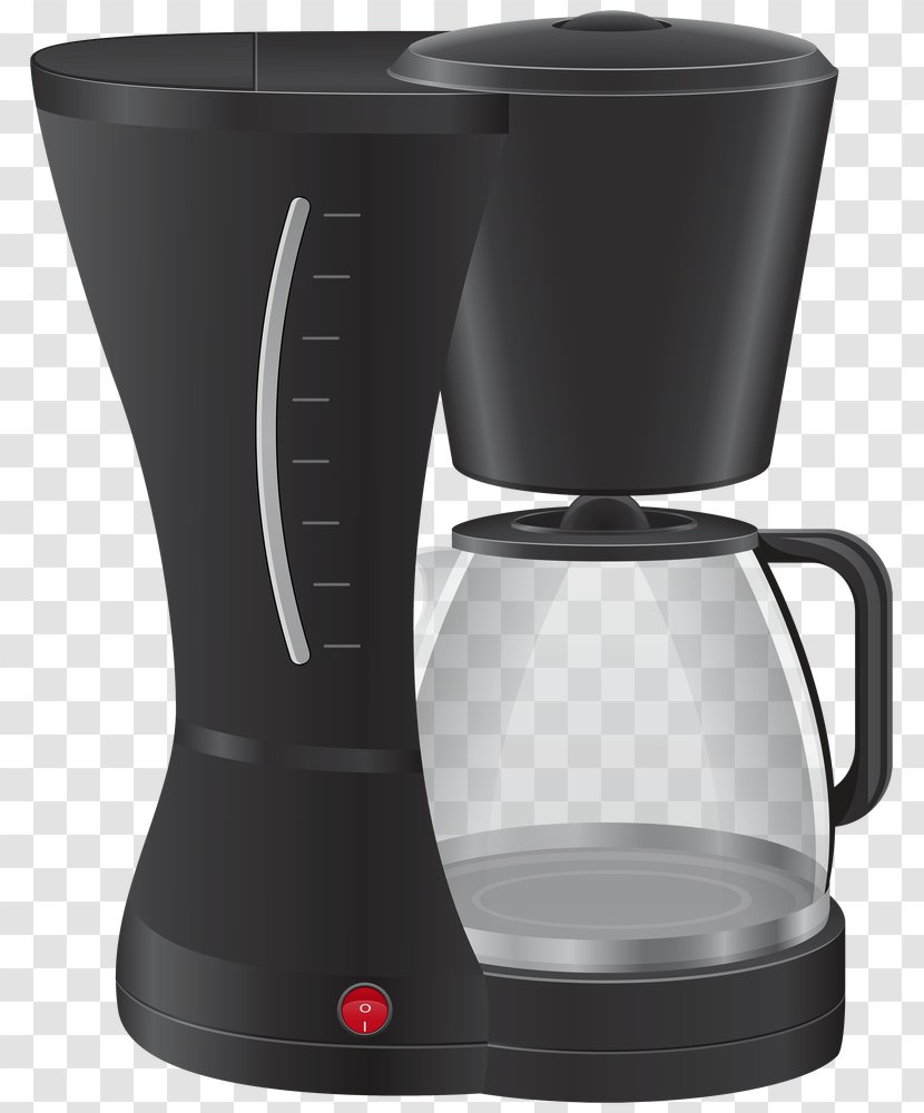 Coffeemaker Coffee Cup Carafe Clip Art - Electric Kettle - Cappuccino Transparent PNG