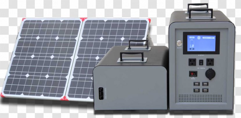Battery Charger Product Design Electronics - Solar Generator Transparent PNG