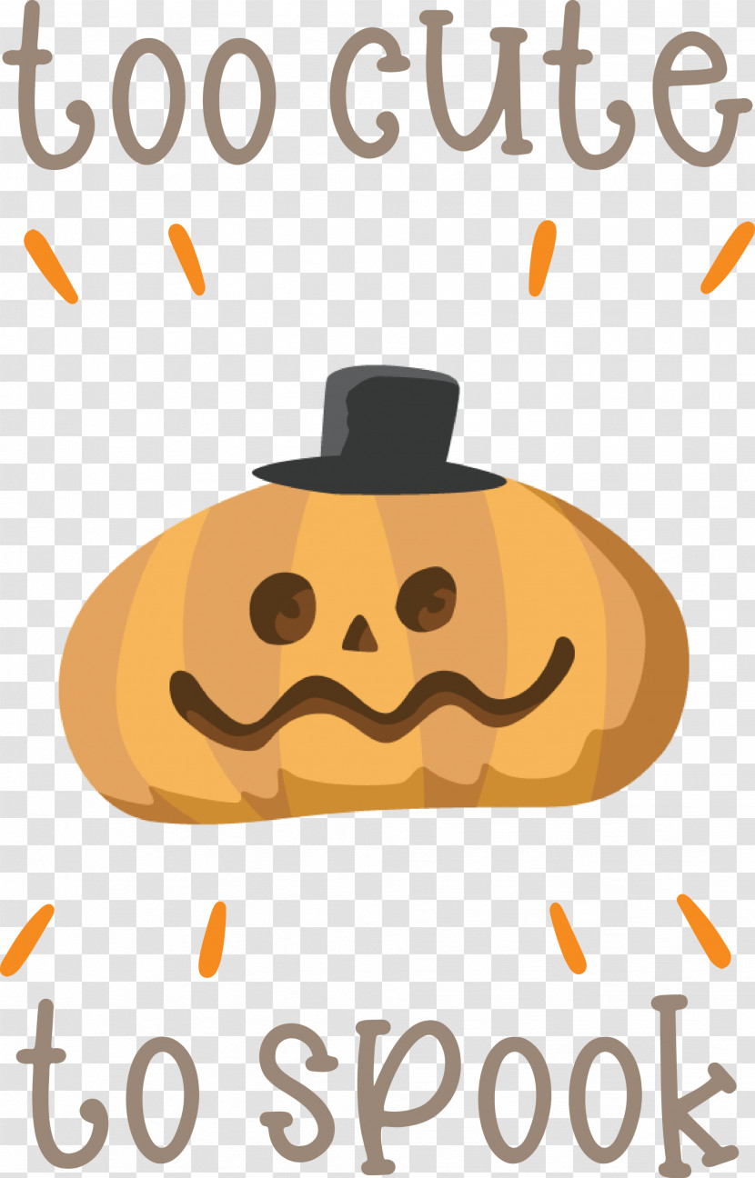 Halloween Too Cute To Spook Spook Transparent PNG