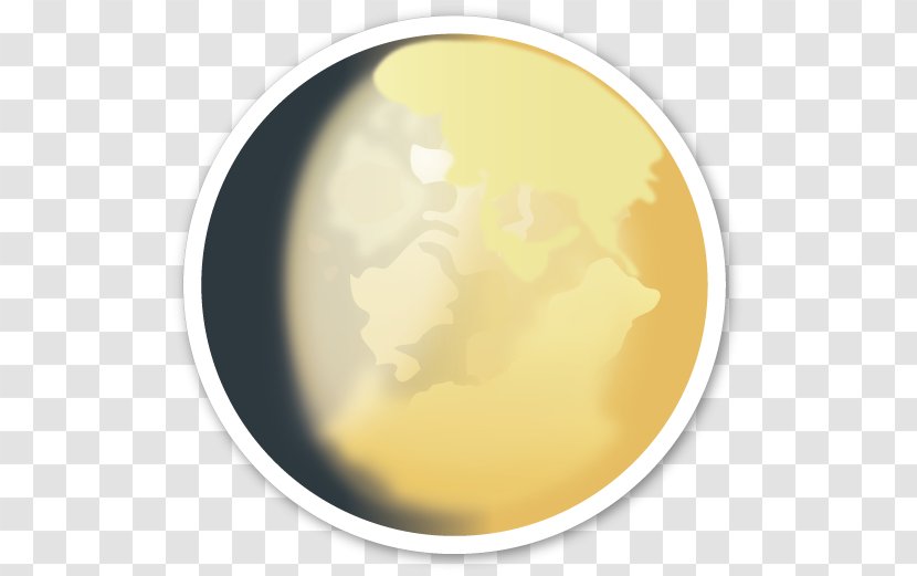 Emoji Image The 2019 Expo Festival Smiley Sticker - Moon Transparent PNG