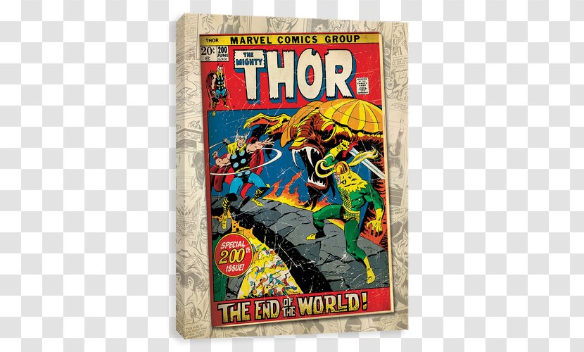 Thor Comic Book Asgard Art Marvel Comics - Groot And Rocket Transparent PNG