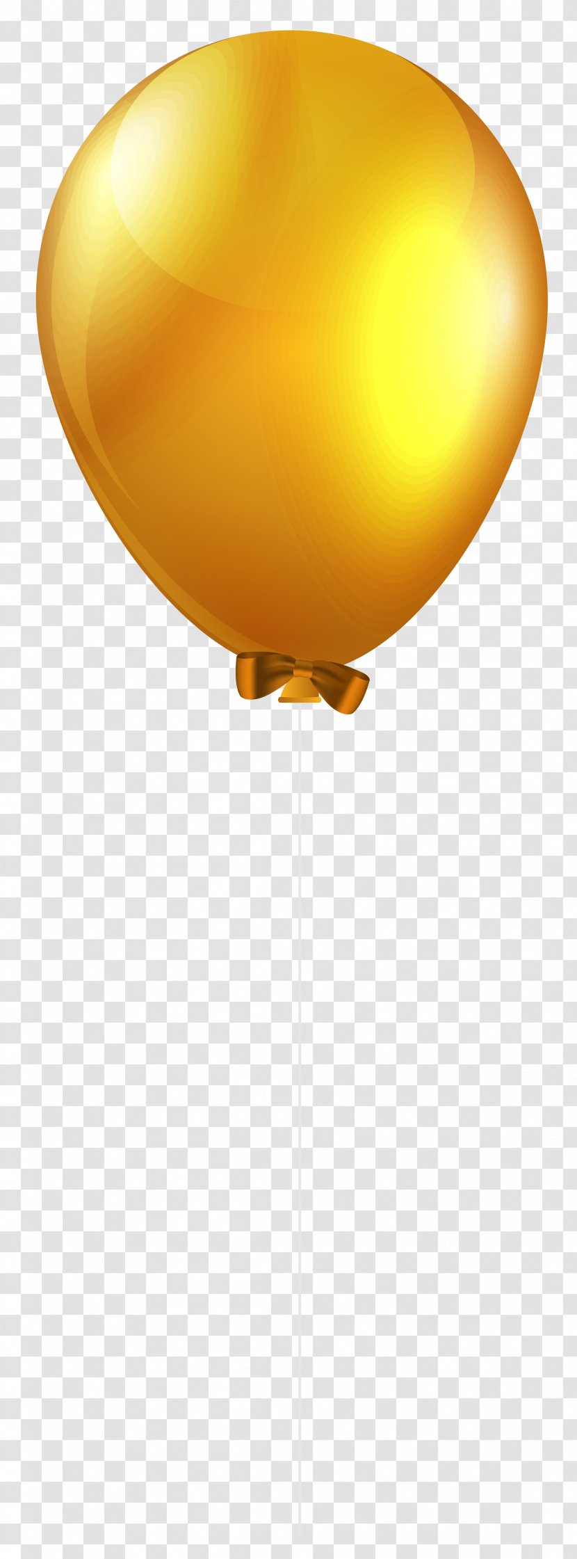 Yellow Lighting Font Design - Produce - Single Balloon Clip Art Image Transparent PNG