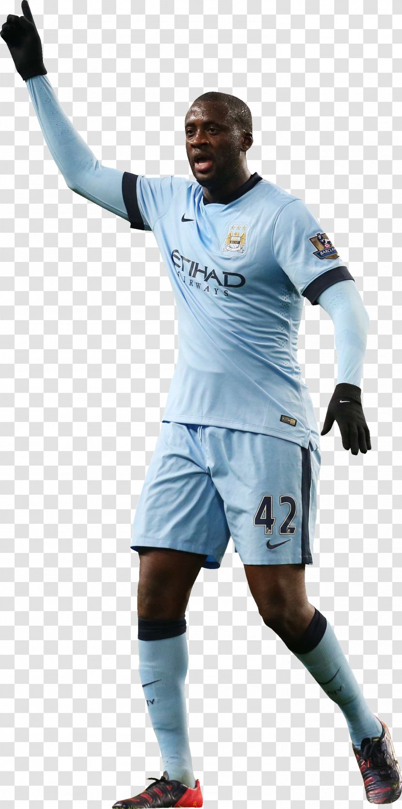 Yaya Touré Manchester City F.C. Jersey Football Player - Joint - Tour Transparent PNG