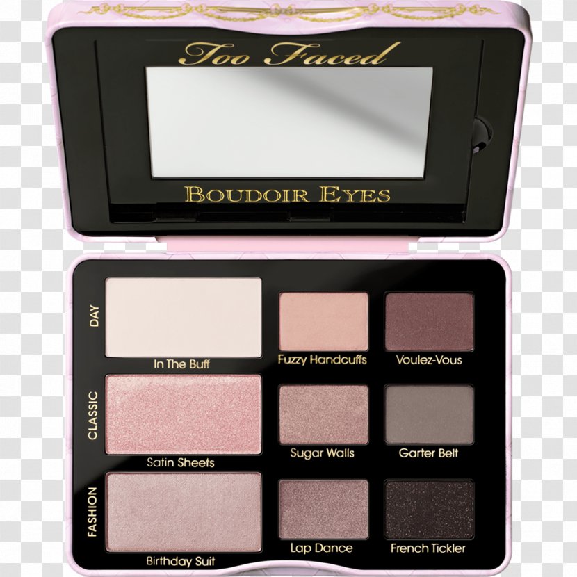 Too Faced Boudoir Eyes Natural Eye Shadow Palette Cosmetics - Sweet Peach - Makeup Transparent PNG