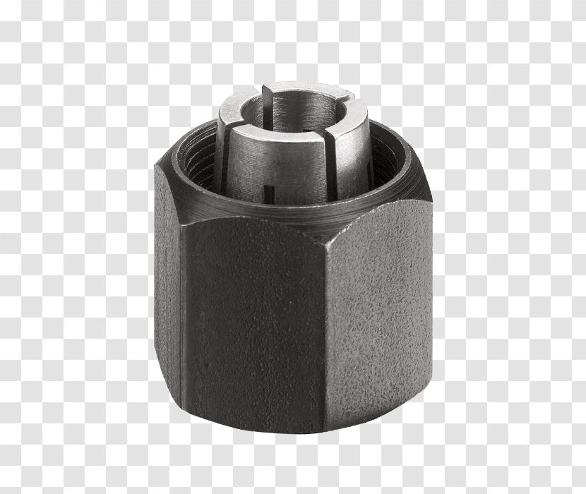 Router Collet Chuck Robert Bosch GmbH Power Tool - Cylinder - Spare Parts Transparent PNG