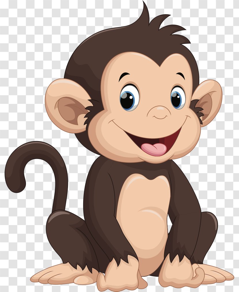 Vector Graphics Image Drawing Clip Art Cartoon - Stock Photography - Monkey Clipart Transparent PNG