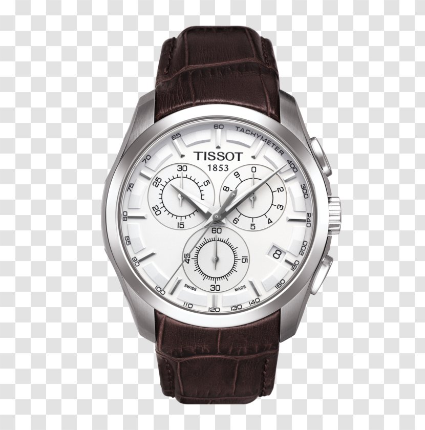 Tissot Couturier Chronograph Watch Jewellery - Automatic Transparent PNG
