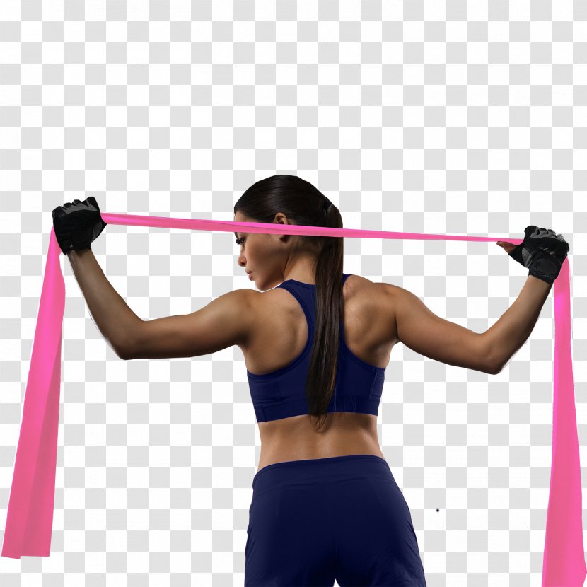 Exercise Bands Physical Fitness Strength Training Weight - Cartoon - Barbell Transparent PNG