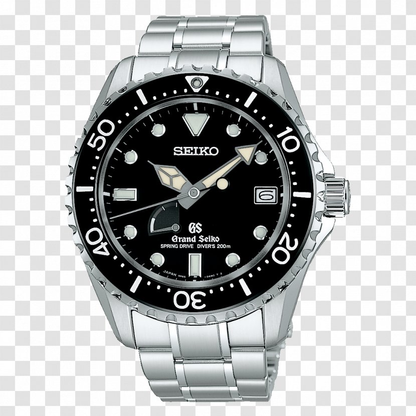 Astron Grand Seiko Spring Drive Watch Transparent PNG