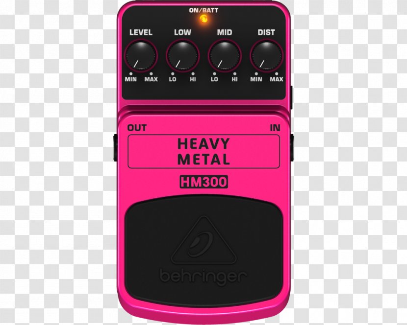 Behringer Heavy Metal HM300 Effects Processors & Pedals BEHRINGER Distortion HD300 - Watercolor - Flower Transparent PNG