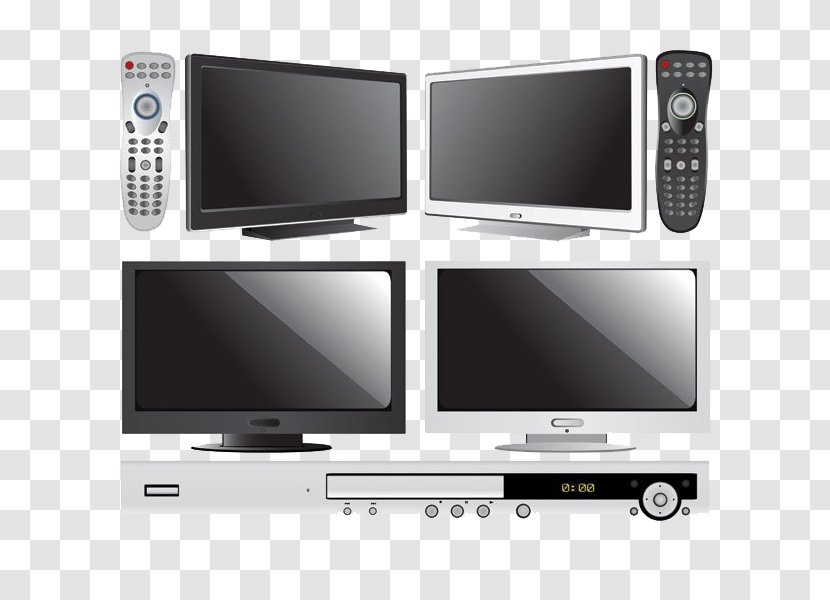 Television DVD Player Icon - Scalable Vector Graphics - Creative Home Appliances Transparent PNG