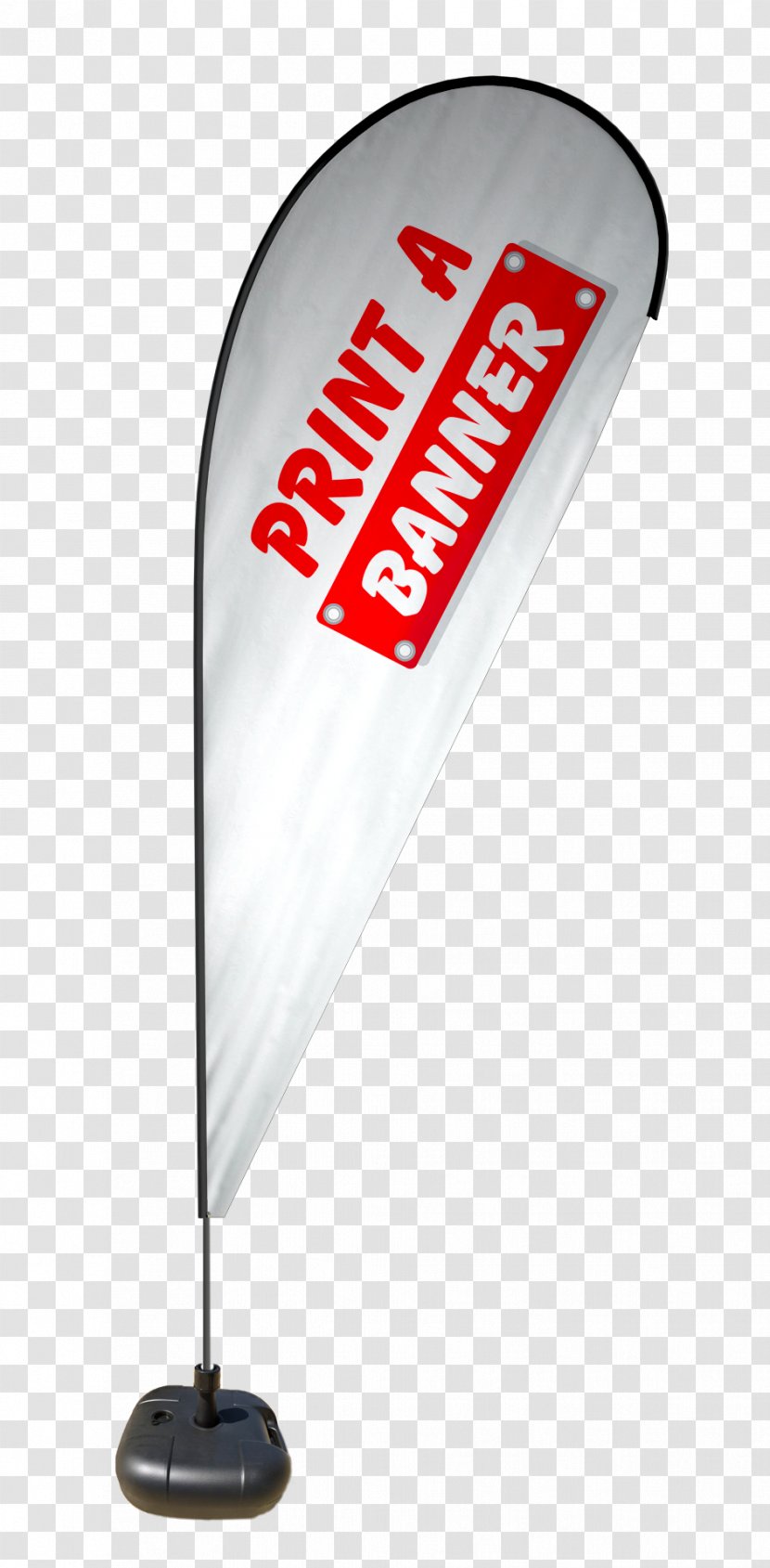 Banner Drop Flag Printing Advertising - Outofhome Transparent PNG