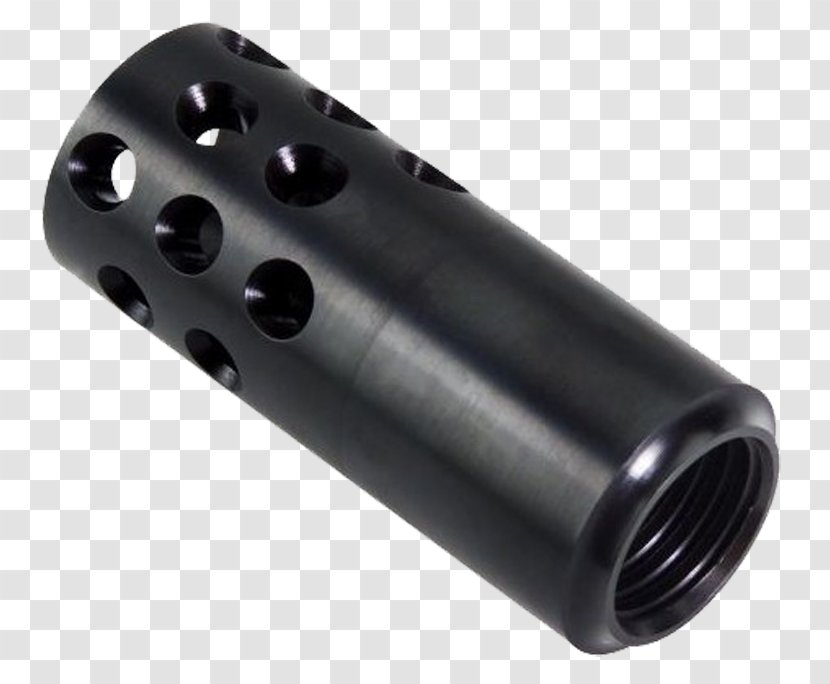 Muzzle Brake Pistol .45 ACP Firearm 9×19mm Parabellum - Carbine - Weapon Transparent PNG