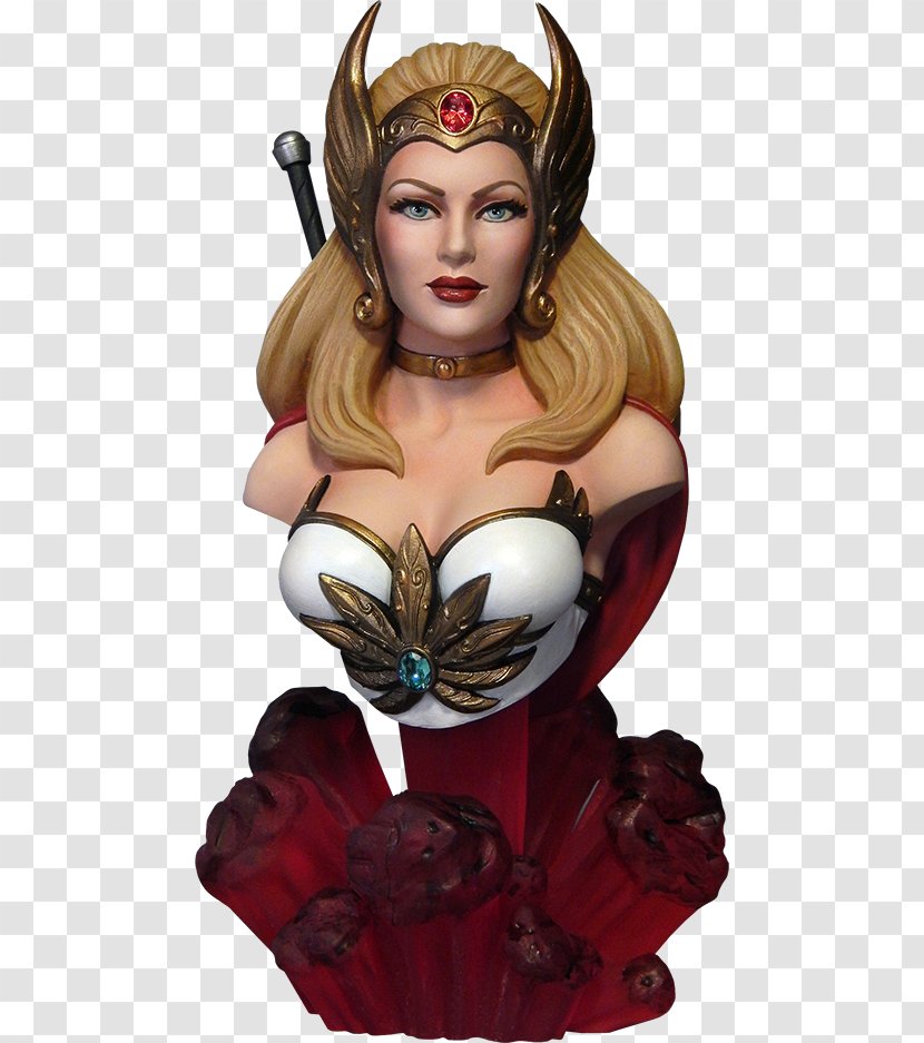 She-Ra: Princess Of Power Teela He-Man Bust - Statue - Mythical Creature Transparent PNG