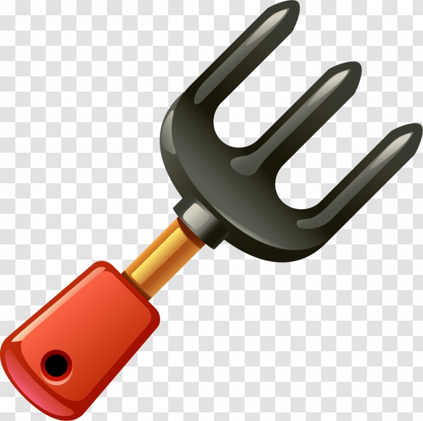 Red Google Images Grey Yellow - Search Engine - Hand Painted Fork Transparent PNG