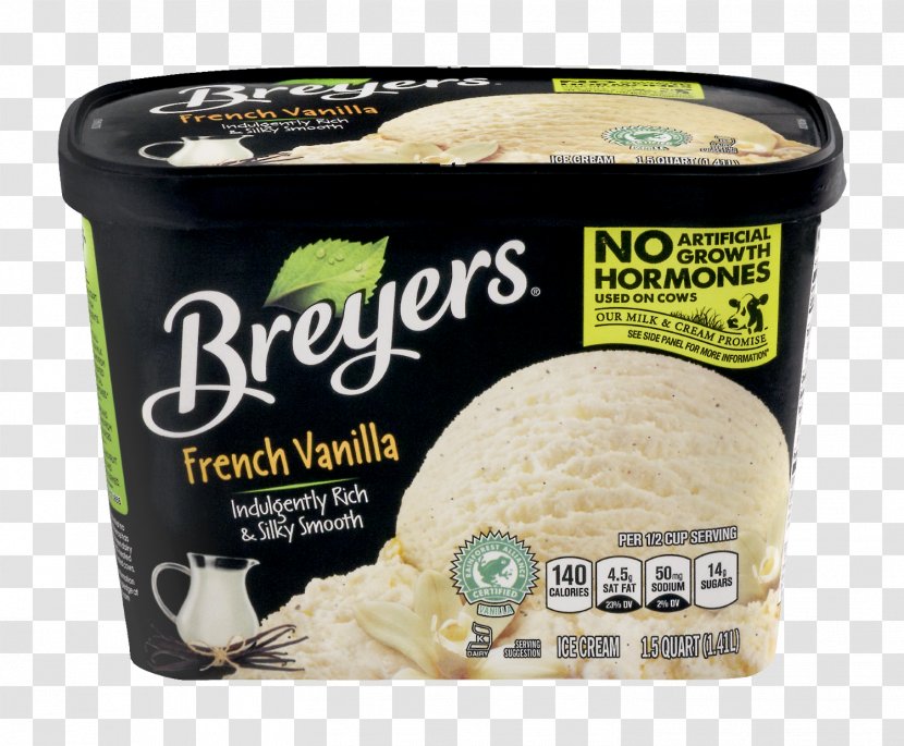 Ice Cream Milk Breyers Dessert - Rocky Road Transparent PNG