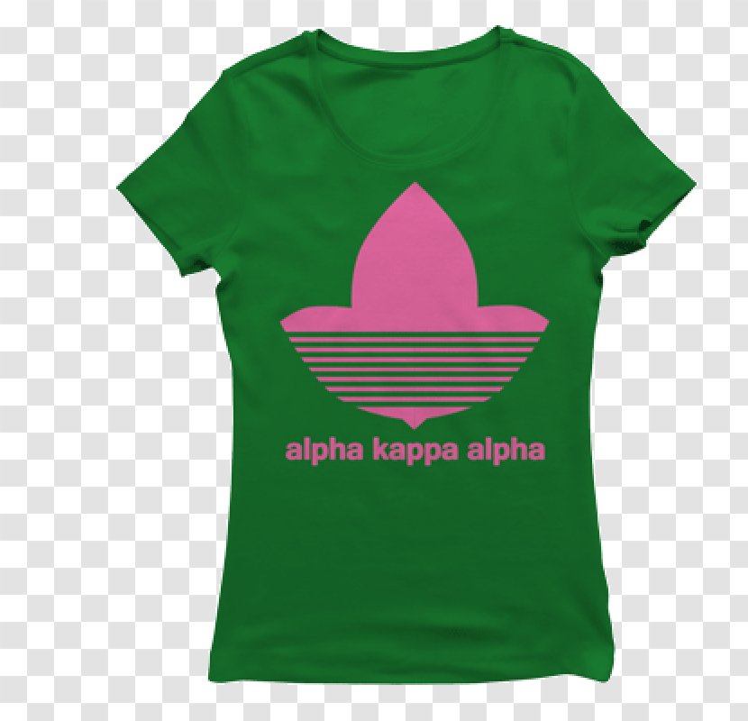 T-shirt Clothing Sleeve Alpha Kappa - Pink Transparent PNG