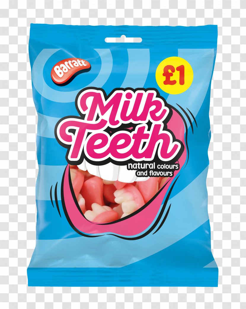 Deciduous Teeth Human Tooth Gummi Candy Confectionery - Junk Food - Coconut Jelly Transparent PNG