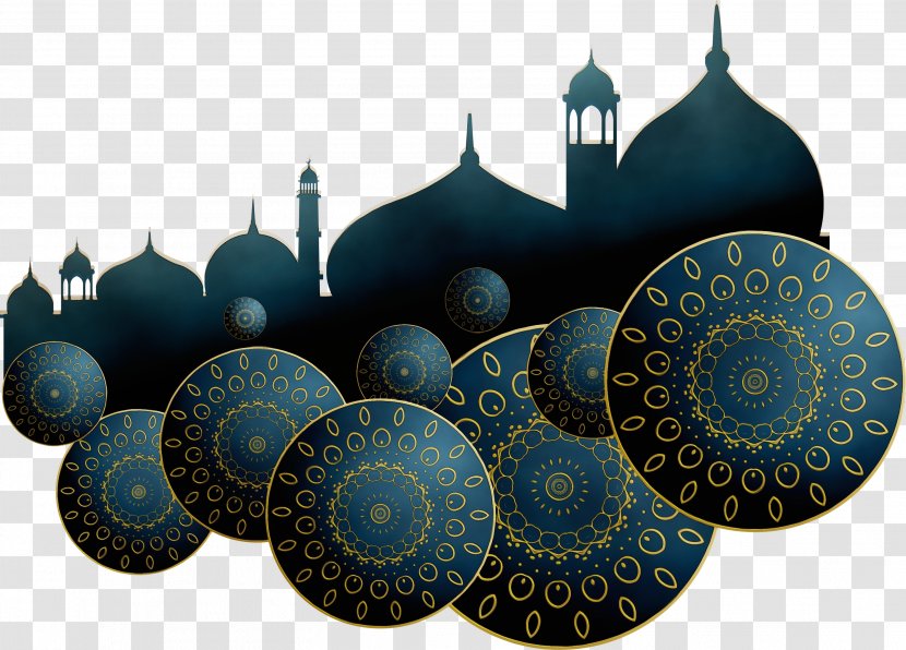Eid Mubarak Circle - Quran - Dome Architecture Transparent PNG