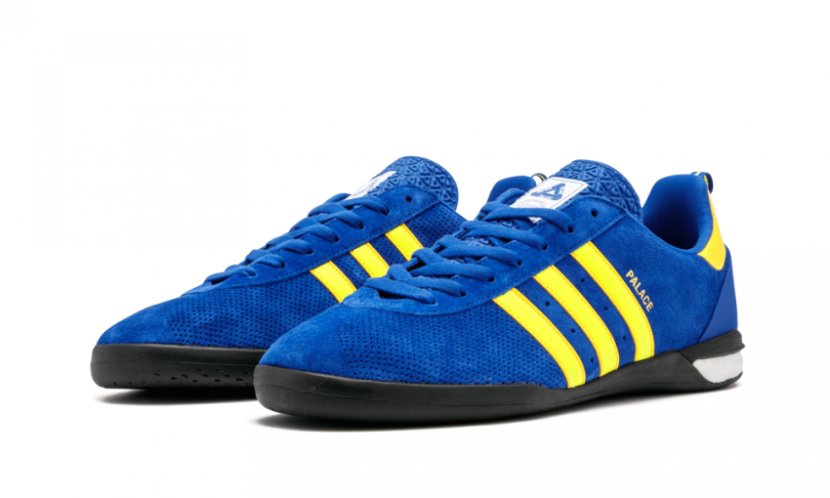 Skate Shoe Sports Shoes Adidas Superstar BW3S SlipOn W Crystal White/ Off Core Black - Electric Blue Transparent PNG