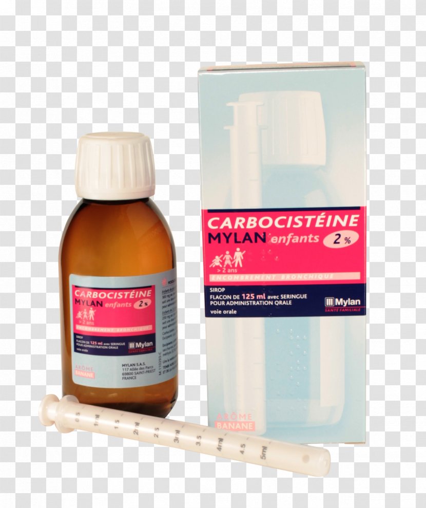 Cough Carbocisteine Pharmaceutical Drug Syrup Generic - Mucokinetics - Child Transparent PNG