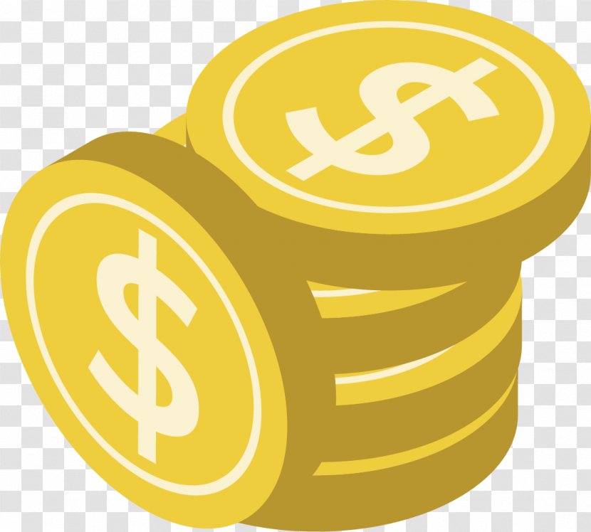 Dollar Coin United States - Yellow - Coins Transparent PNG