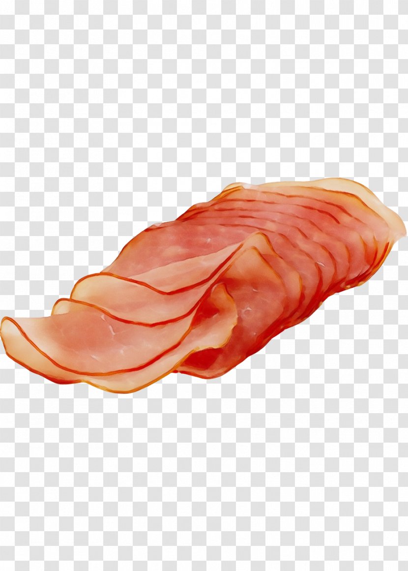 Prosciutto Bayonne Ham Animal Fat Back Bacon Jamón Serrano - Cuisine Saltcured Meat Transparent PNG