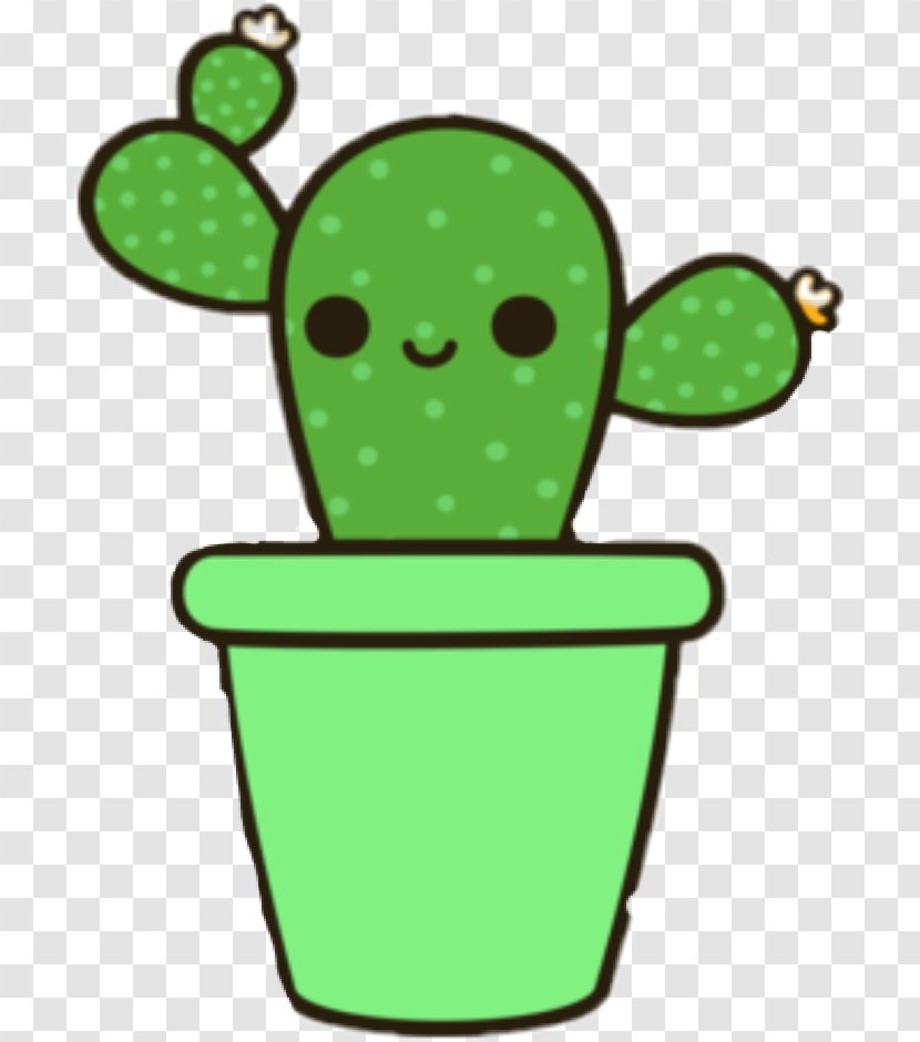 Cactus Clip Art Image Drawing - Flowerpot Transparent PNG