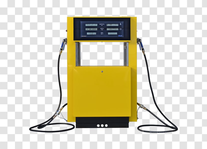 Fuel Dispenser Liquefied Petroleum Gas Agzs Filling Station Business - Yellow Transparent PNG