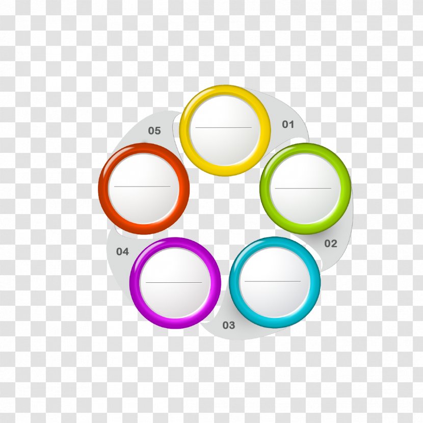 Brand Logo Circle - Number - Vector Ppt Color Ring Transparent PNG