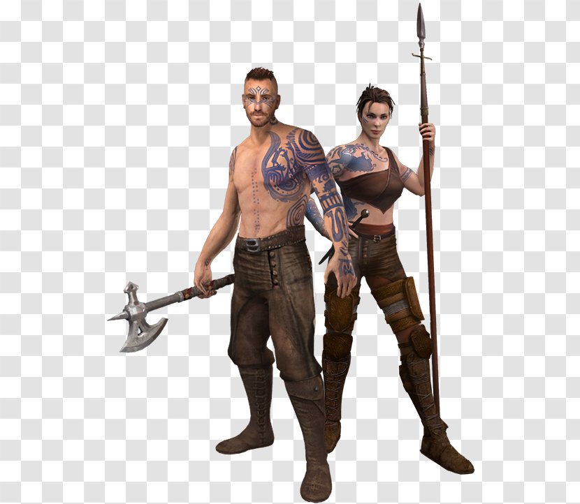 Picts Tattoo Camelot Unchained Weapon Scottish People - Celtic Warriors Transparent PNG