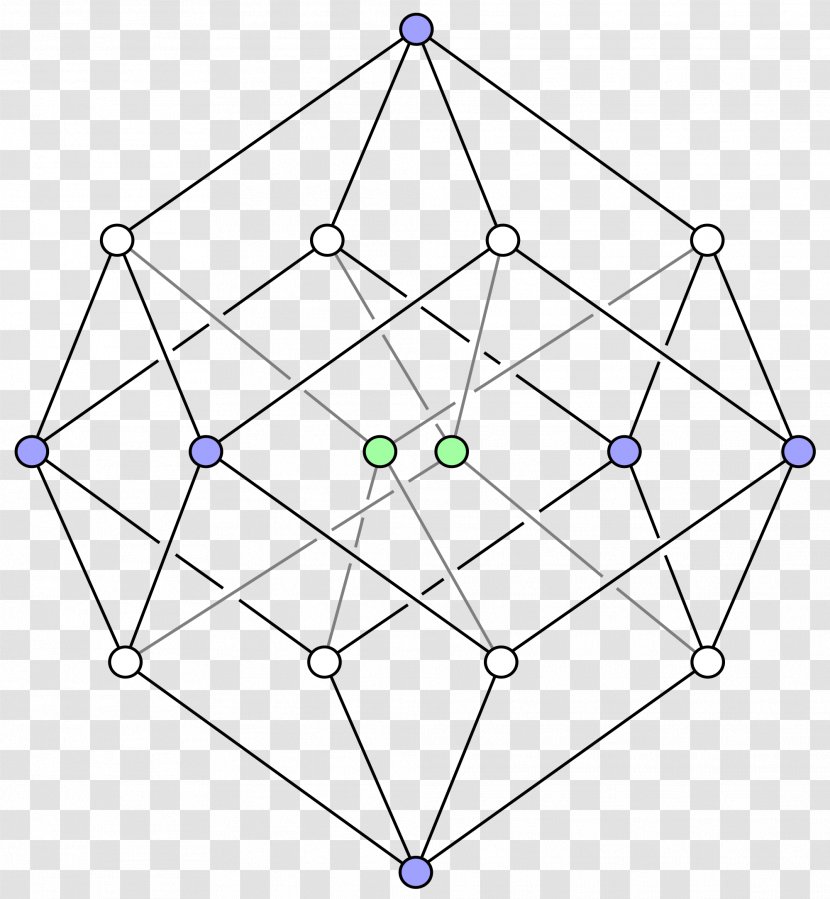 Tesseract Geometry Hypercube Four-dimensional Space Wikipedia - Shape Transparent PNG
