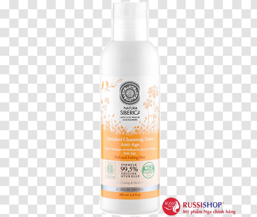 Cleanser Skin Cosmetics Lotion Tonic Water - Natura Siberica - Hoa Hồng Transparent PNG