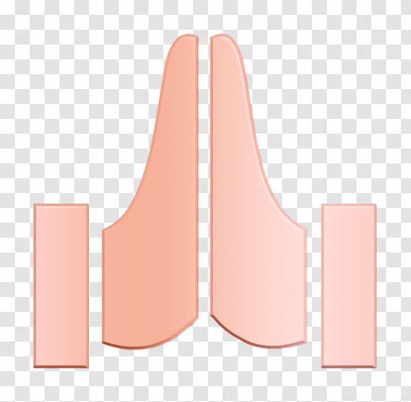 Forgive Icon Ied Muslim - Pink - Thumb Peach Transparent PNG