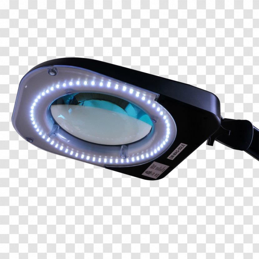 Light-emitting Diode Lamp Magnifying Glass Electrostatic Discharge - Magnification - You May Also Like Transparent PNG