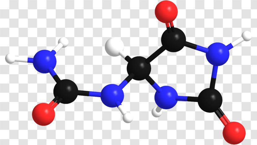 Chemistry Allantoin Molecule Uric Acid Chemical Compound - Blue - Crystal Transparent PNG