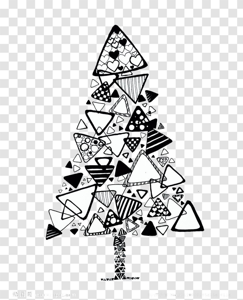 Tree Euclidean Vector Triangle - Christmas - Material Transparent PNG
