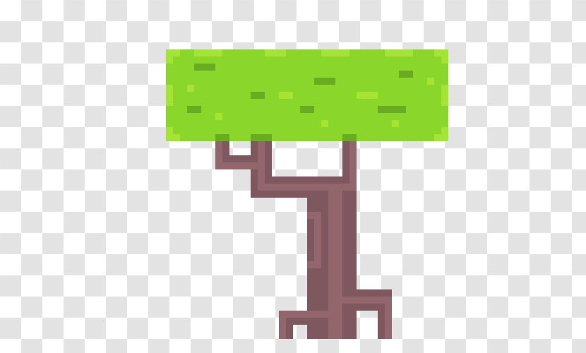 Pixel Art DeviantArt 8-bit Color - Tree - 8bit Transparent PNG