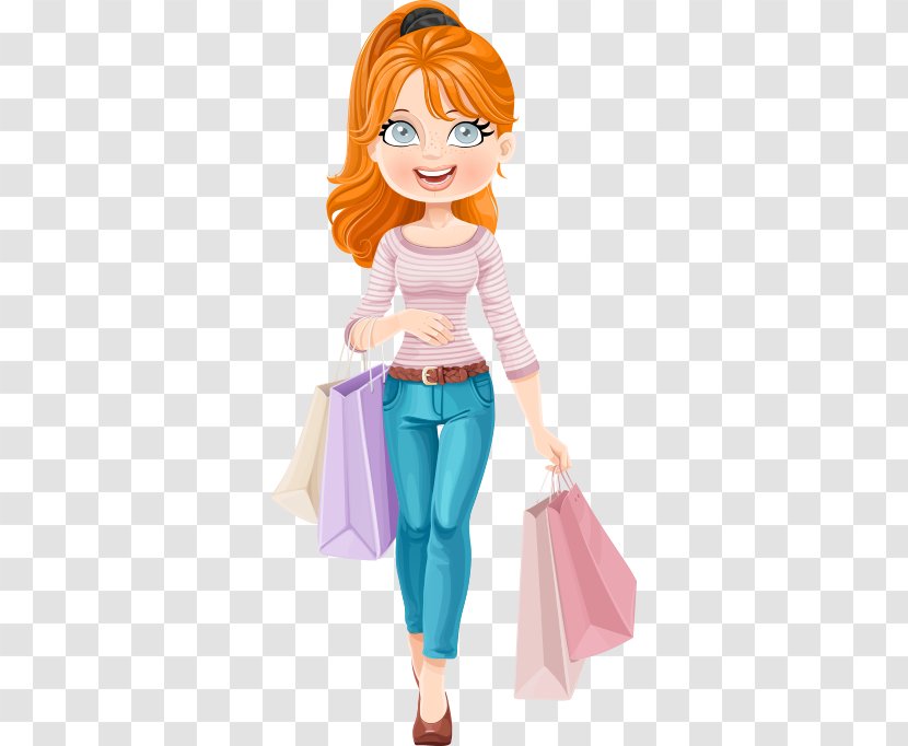 Paper Bag Doll Shopping Bags & Trolleys - Heart Transparent PNG