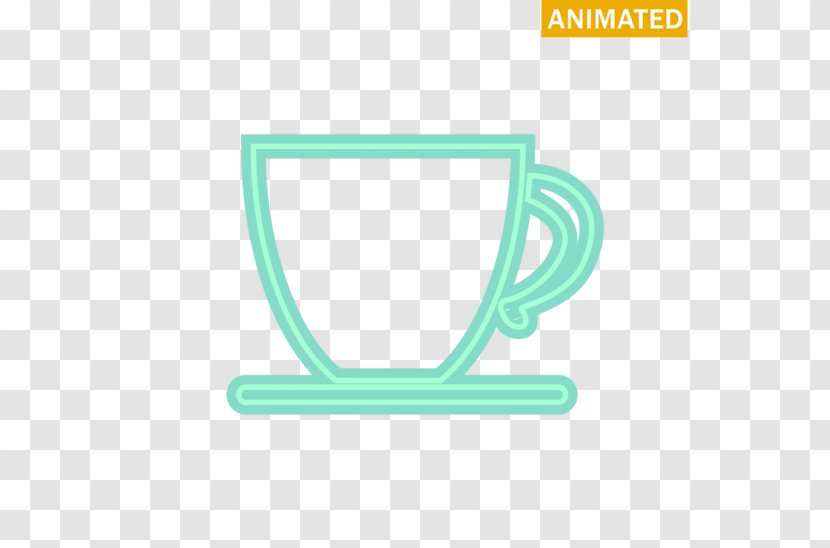 Brand Logo Line - Cup Of Green Tea Transparent PNG