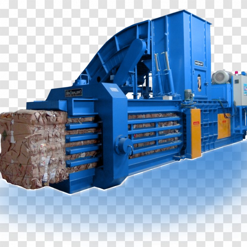 Machine Baler Paper Plastic Compactor - Press - Maintenance Equipment Transparent PNG