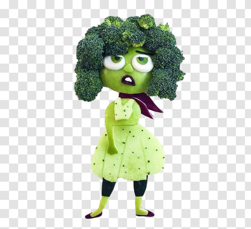 Disgust Food Eating Sadness Fear - Miss Broccoli Transparent PNG