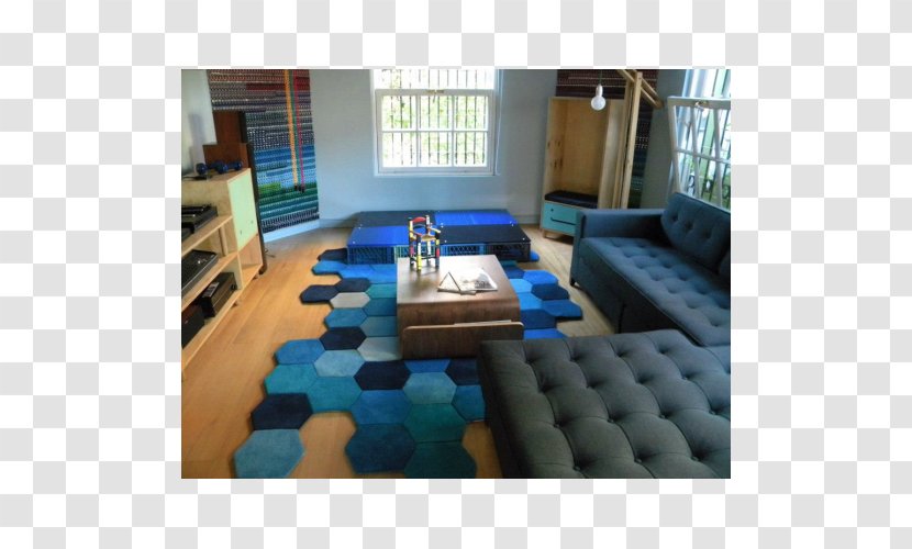 Carpet Living Room Blue Crevillent - Sisal Transparent PNG