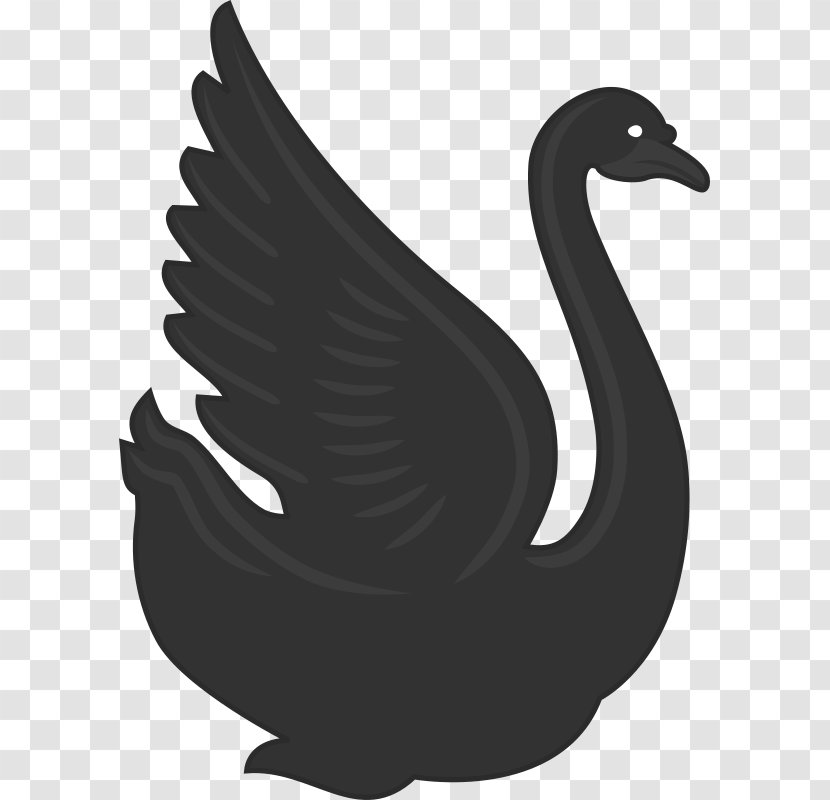 Duck Cygnini Goose Bird Clip Art - Swan Lake Transparent PNG