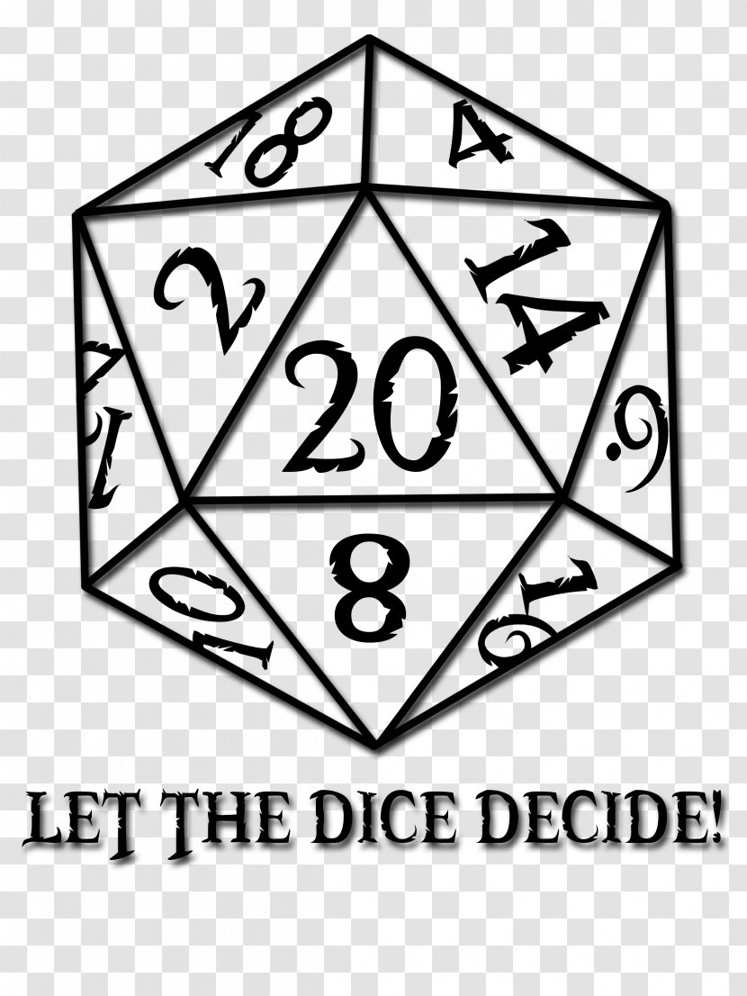 Dungeons & Dragons D20 System Platonic Solid Role-playing Game - Dice Transparent PNG