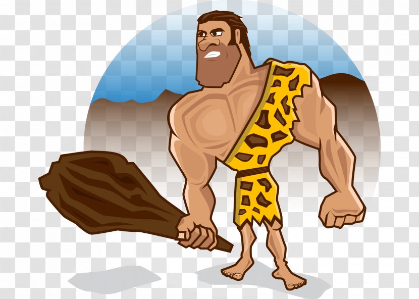 Stone Age Stock Photography - Caveman - Neck Transparent PNG