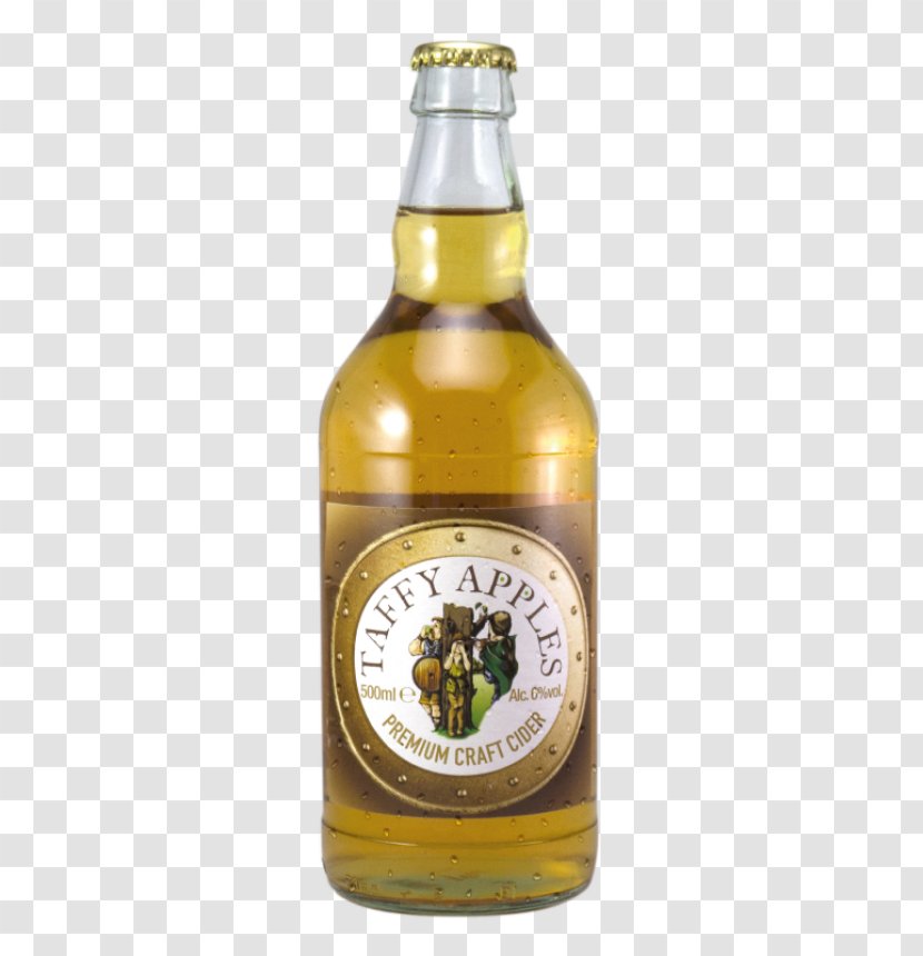 Beer Bottle Cider Caramel Apple Ale - Alcohol By Volume Transparent PNG
