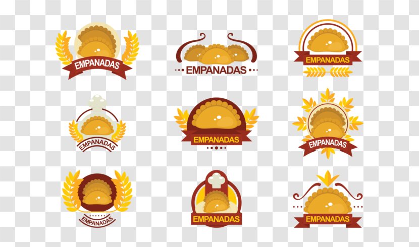 Empanada Emblem Graphic Design Transparent PNG